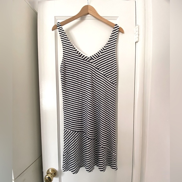 MANGO - striped dress M - Picture 2 of 4